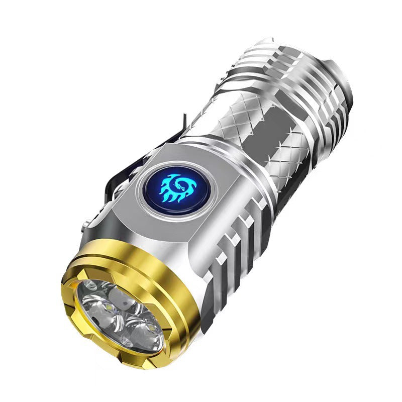 Flashlight Strong Light Rechargeable Super Bright Portable Outdoor