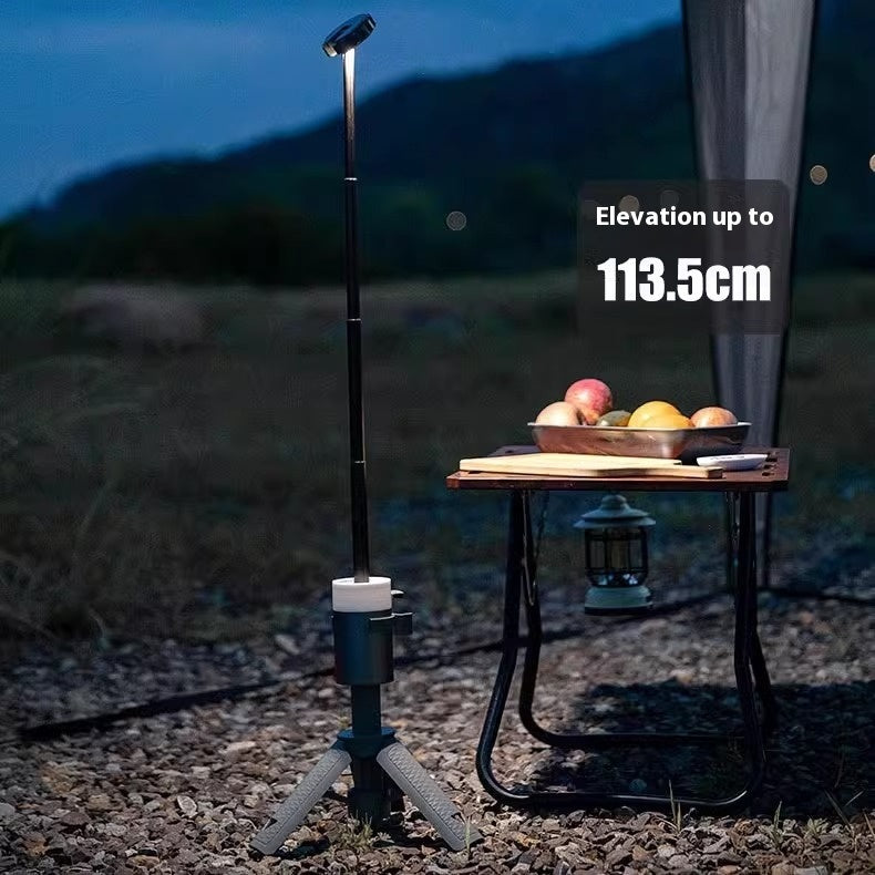 Portable Multi-Functional Camping Lantern Outdoor Aluminum Retractable Light