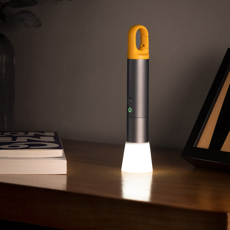 Lumen Bright Flashlight Stepless Zoom Long-Lasting Outdoor Camping Light