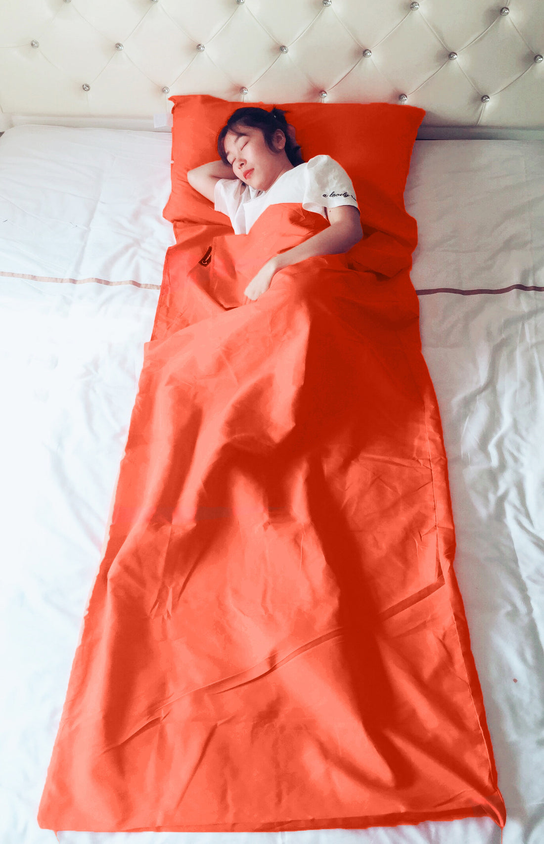 Ultralight Single Sleeping Bag Camping Hiking Liner Portable Foldable
