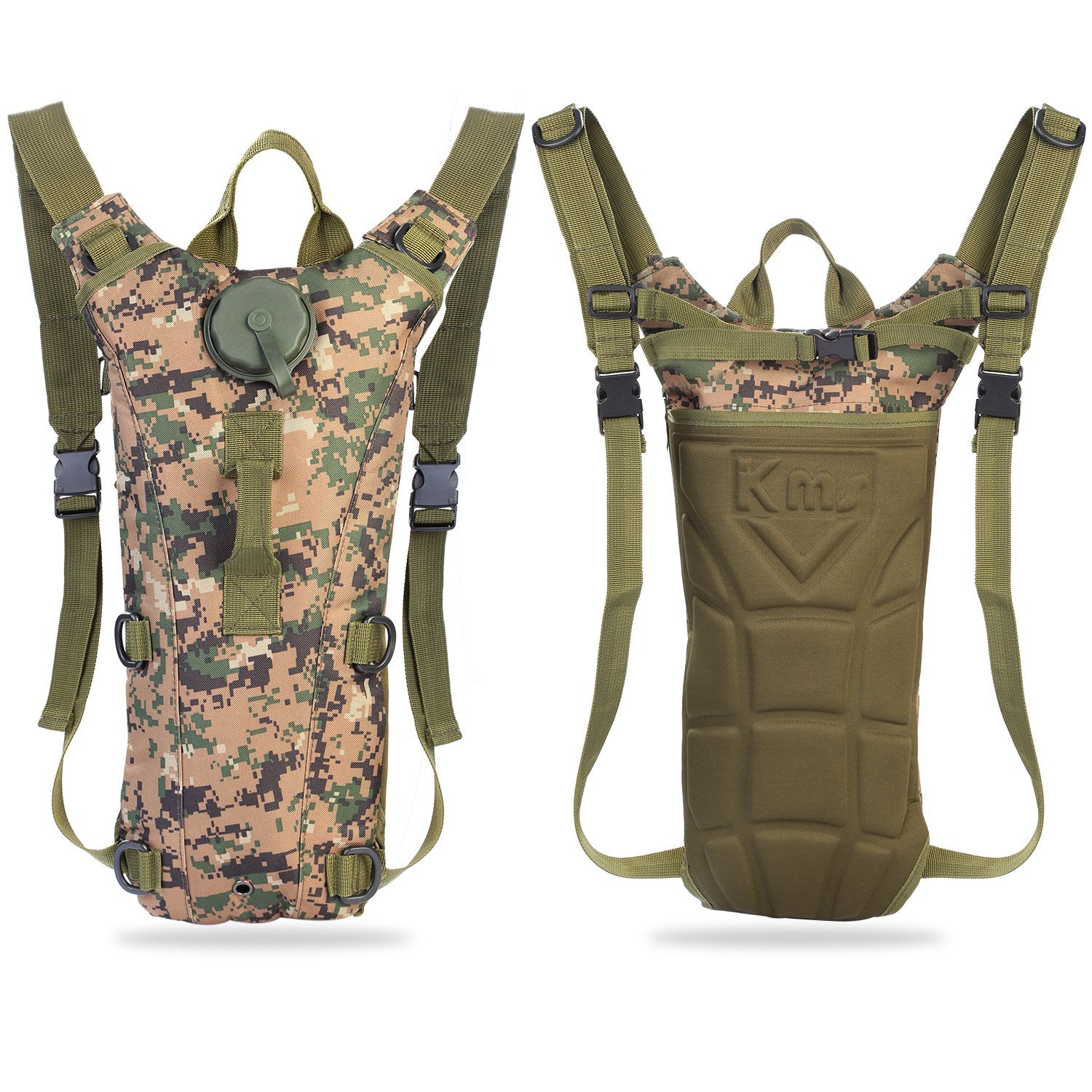 3L Tactical Hydration Pack With Adjustable Water Bladder