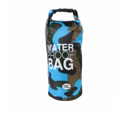 Camouflage Waterproof Bucket Bag For Outdoor Activities