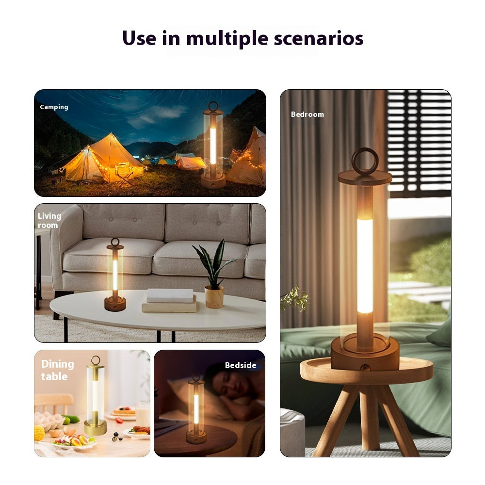 Outdoor Camping Lantern Bedroom Bedside Small Night Lamp