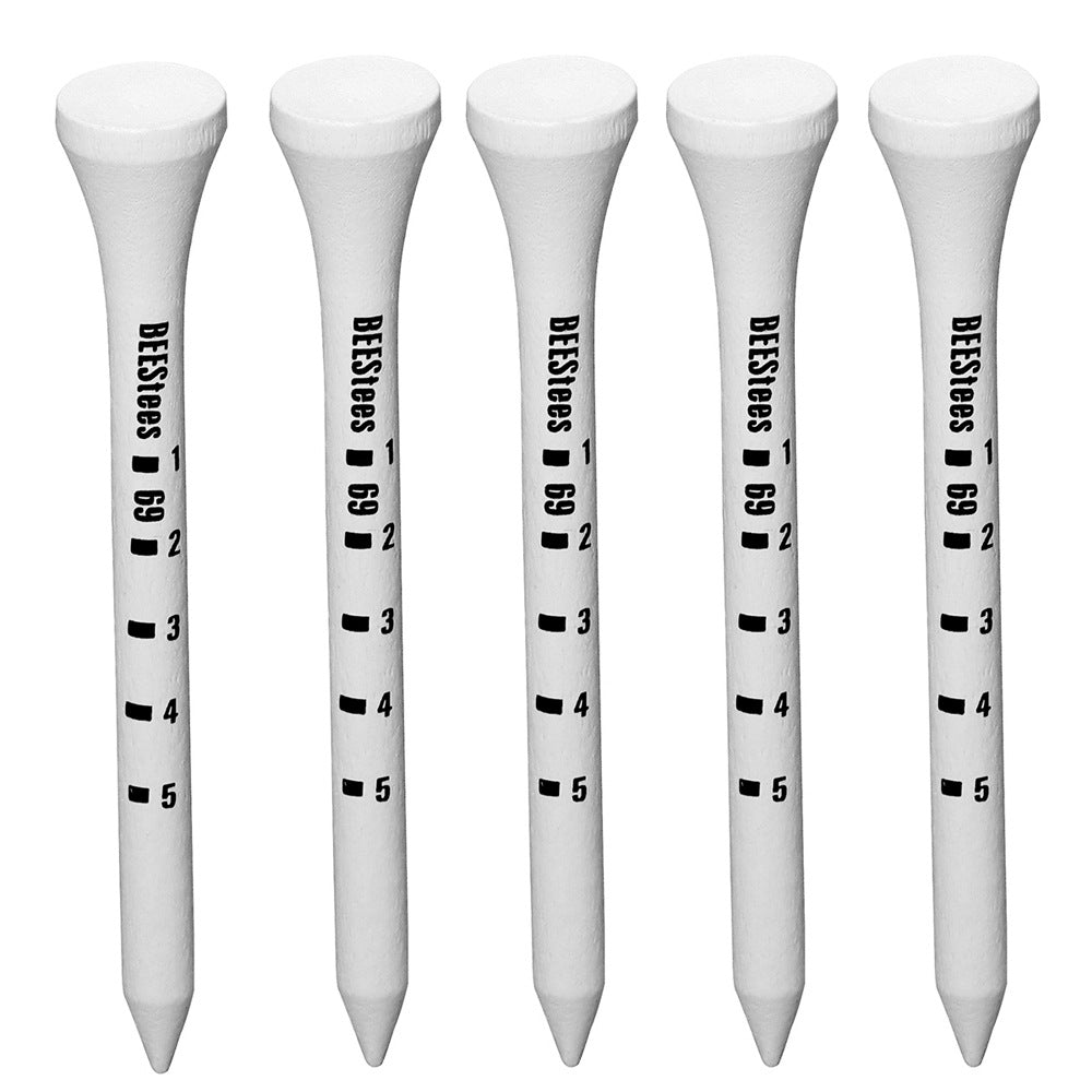 Wooden Golf Tees with Digital Scale for Ball Measurement