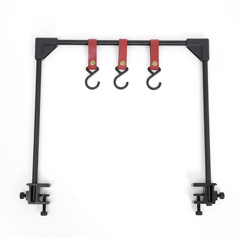 Outdoor Camping Adjustable Rack Pot Stove Cookware Desktop Hook