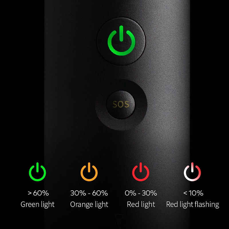 Lumen Bright Flashlight Stepless Zoom Long-Lasting Outdoor Camping Light