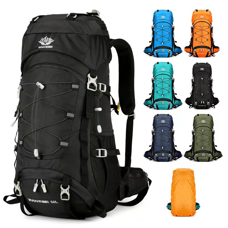 Hiking Camping 60L Large Capacity Outdoor Travel Backpack