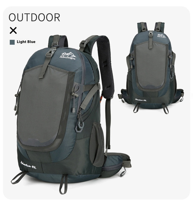 Outdoor Large Capacity Backpack Unisex for Hiking Mountaineering Travel