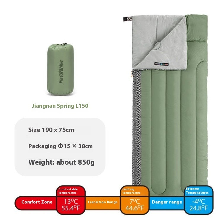 Four Seasons Portable Outdoor Camping Dirt-Proof Sleeping Bag