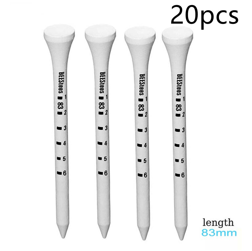 Wooden Golf Tees with Digital Scale for Ball Measurement