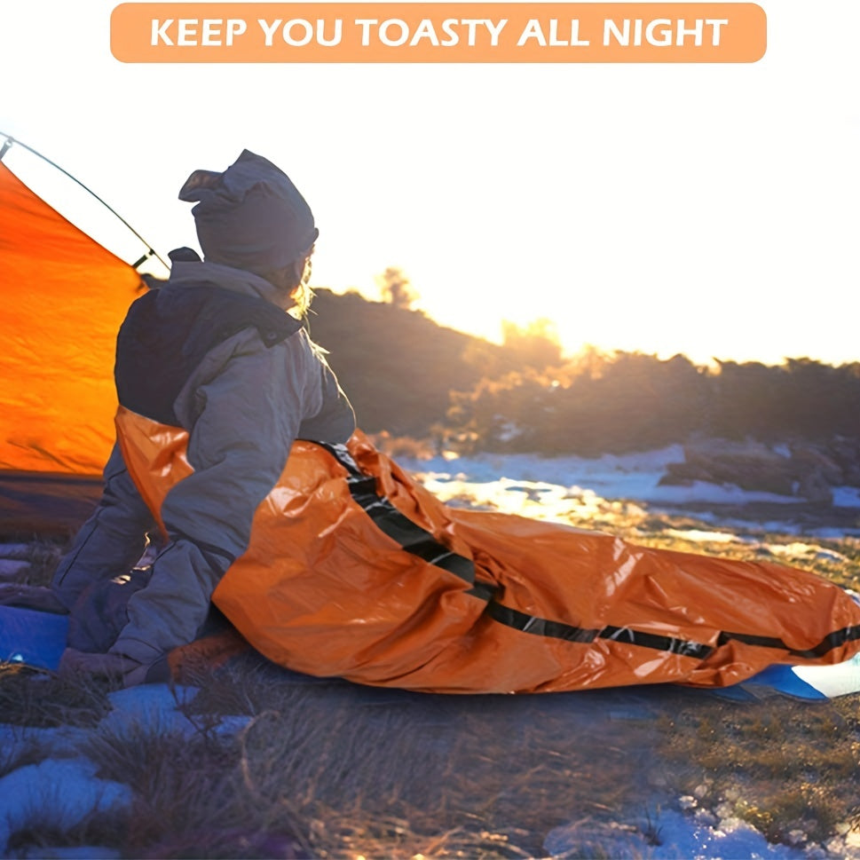 Portable Lightweight Thermal Sleeping Bag Blanket Bivy Sack for Camping