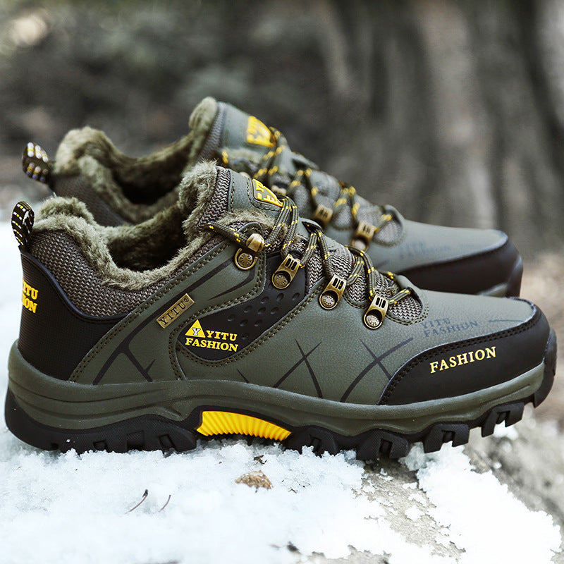 Outdoor Sports Men's Warm Hiking Shoes