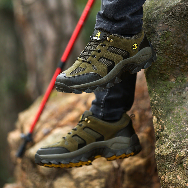 Men’s Casual Outdoor Waterproof Breathable Hiking Shoes