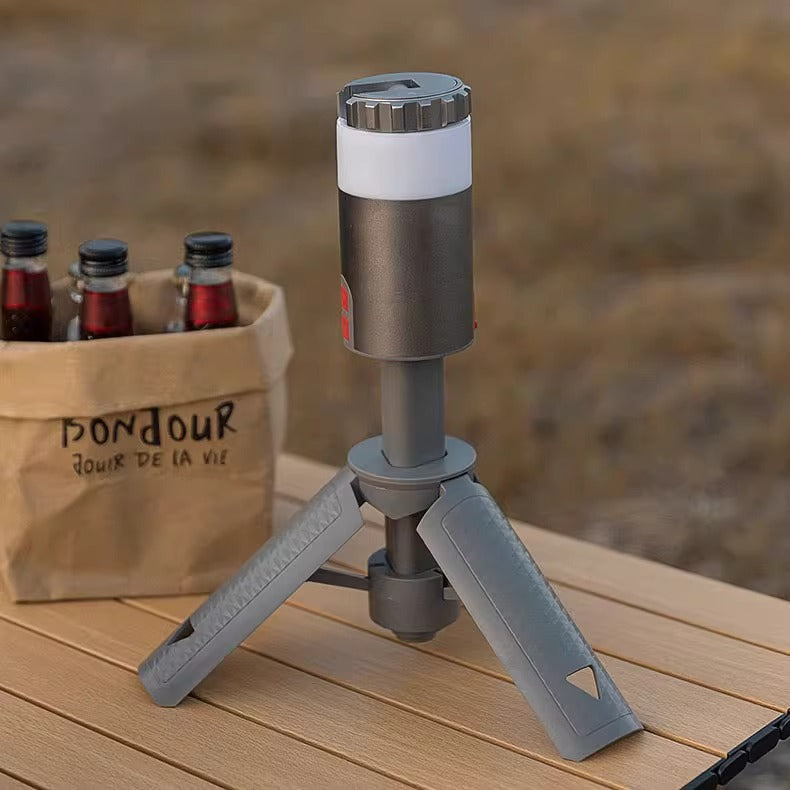 Portable Multi-Functional Camping Lantern Outdoor Aluminum Retractable Light
