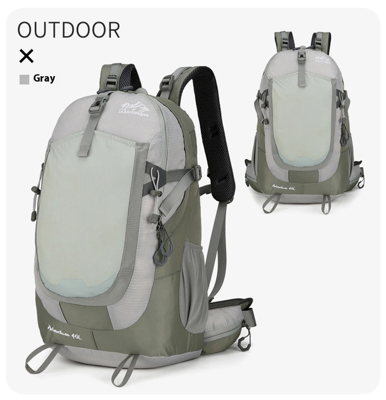 Outdoor Large Capacity Backpack Unisex for Hiking Mountaineering Travel