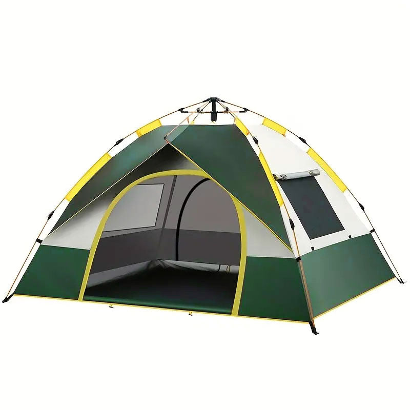 3-4 Person Outdoor Camping Tent Quick Setup