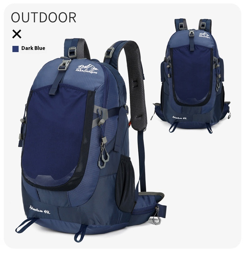 Outdoor Large Capacity Backpack Unisex for Hiking Mountaineering Travel