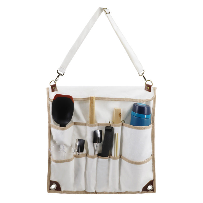 Outdoor Camping Foldable Tableware Set Spatula Spoon Bag
