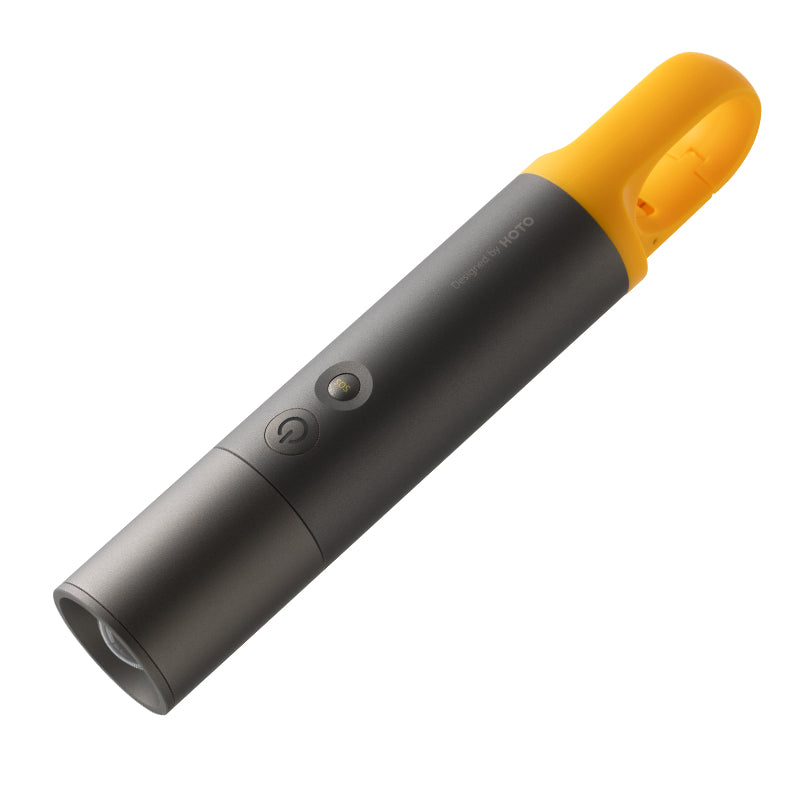 Lumen Bright Flashlight Stepless Zoom Long-Lasting Outdoor Camping Light