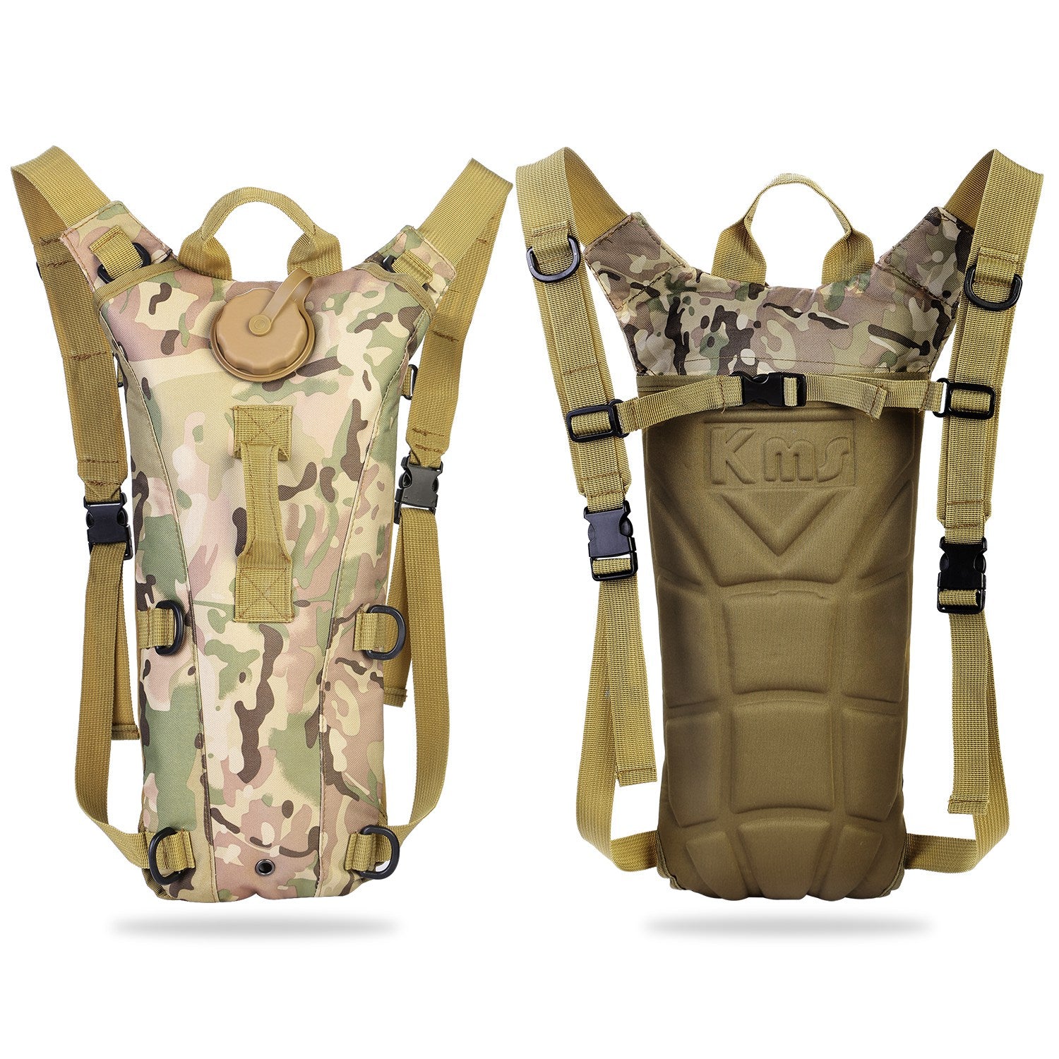 3L Tactical Hydration Pack With Adjustable Water Bladder