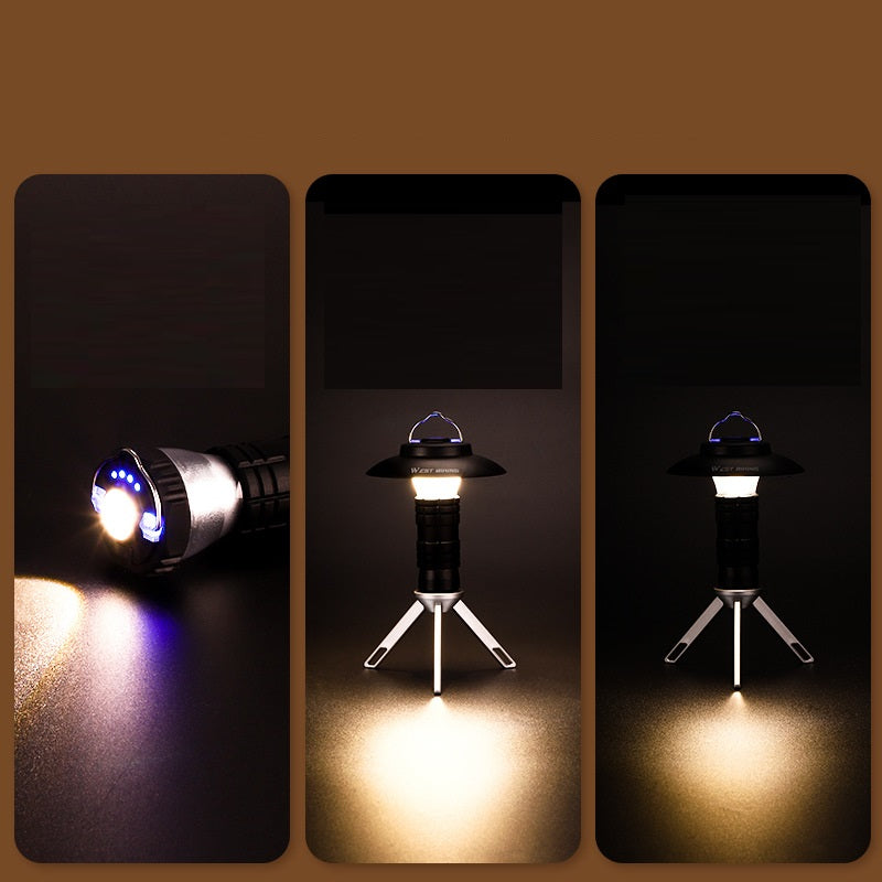 Magnetic Suction Emergency Flashlight Outdoor Lighthouse Camping Lamp