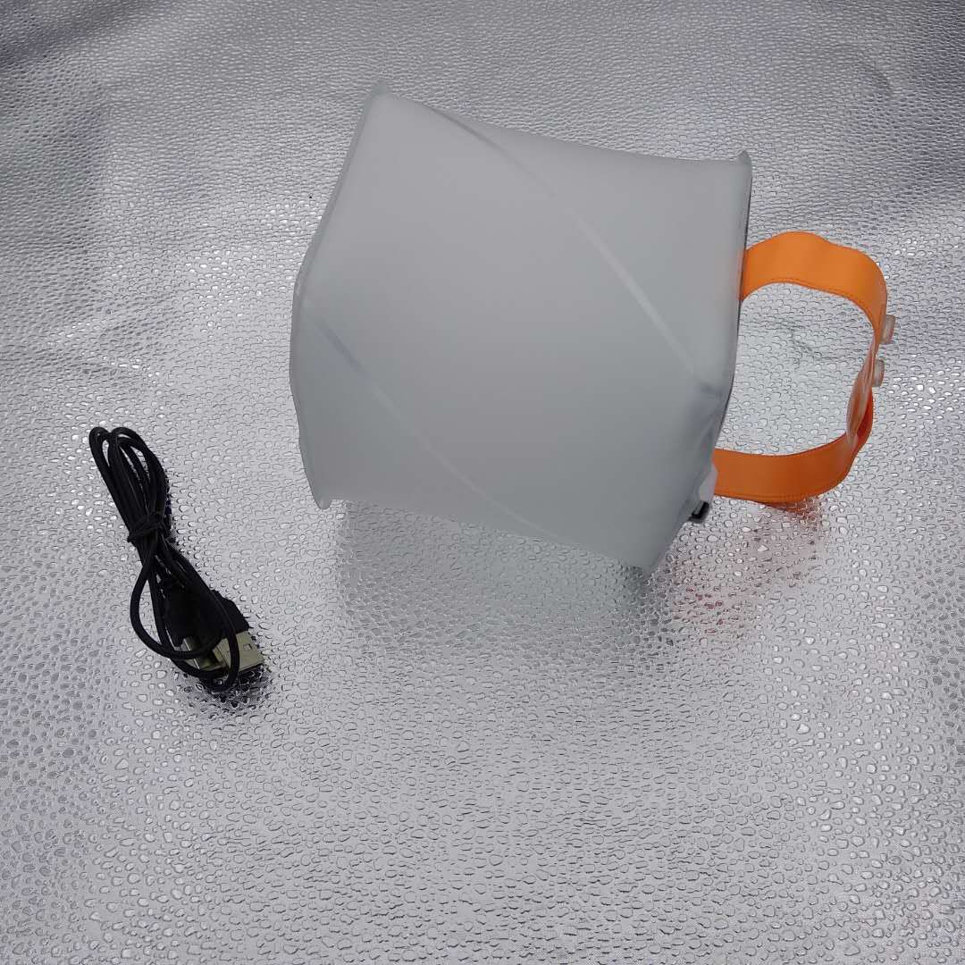 Waterproof Handheld Inflatable LED Camping Lantern Solar Collapsible Light