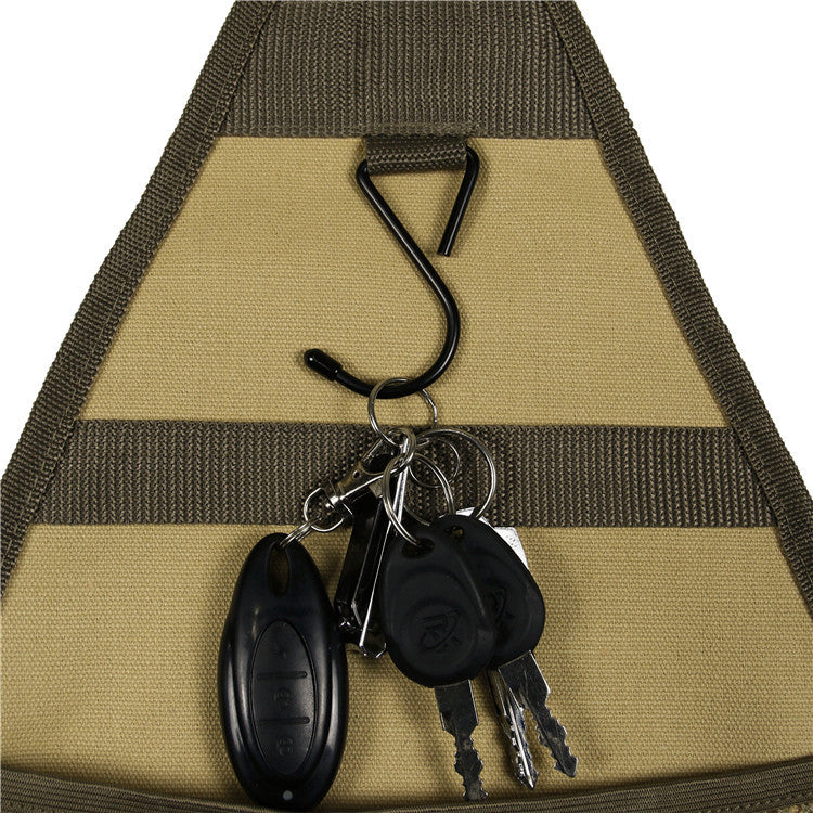 Outdoor Camping Foldable Tableware Set Spatula Spoon Bag