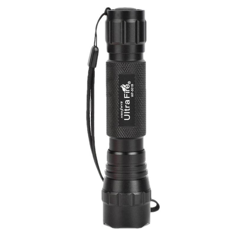 LED High-Power Rechargeable Outdoor Long-Range Flashlight