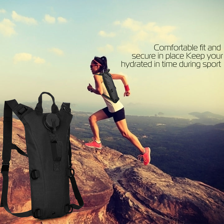 3L Tactical Hydration Pack With Adjustable Water Bladder