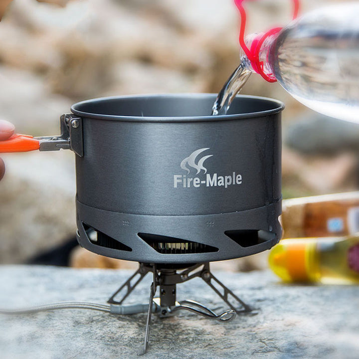 Camping Cookware Utensil Set Outdoor Picnic Hiking Pot Kettle
