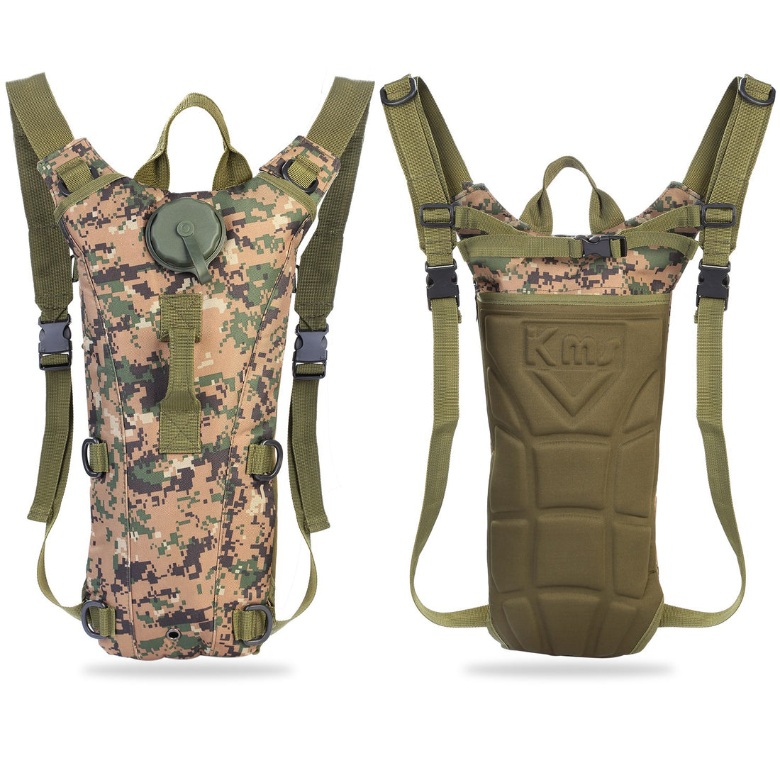 3L Tactical Hydration Pack With Adjustable Water Bladder