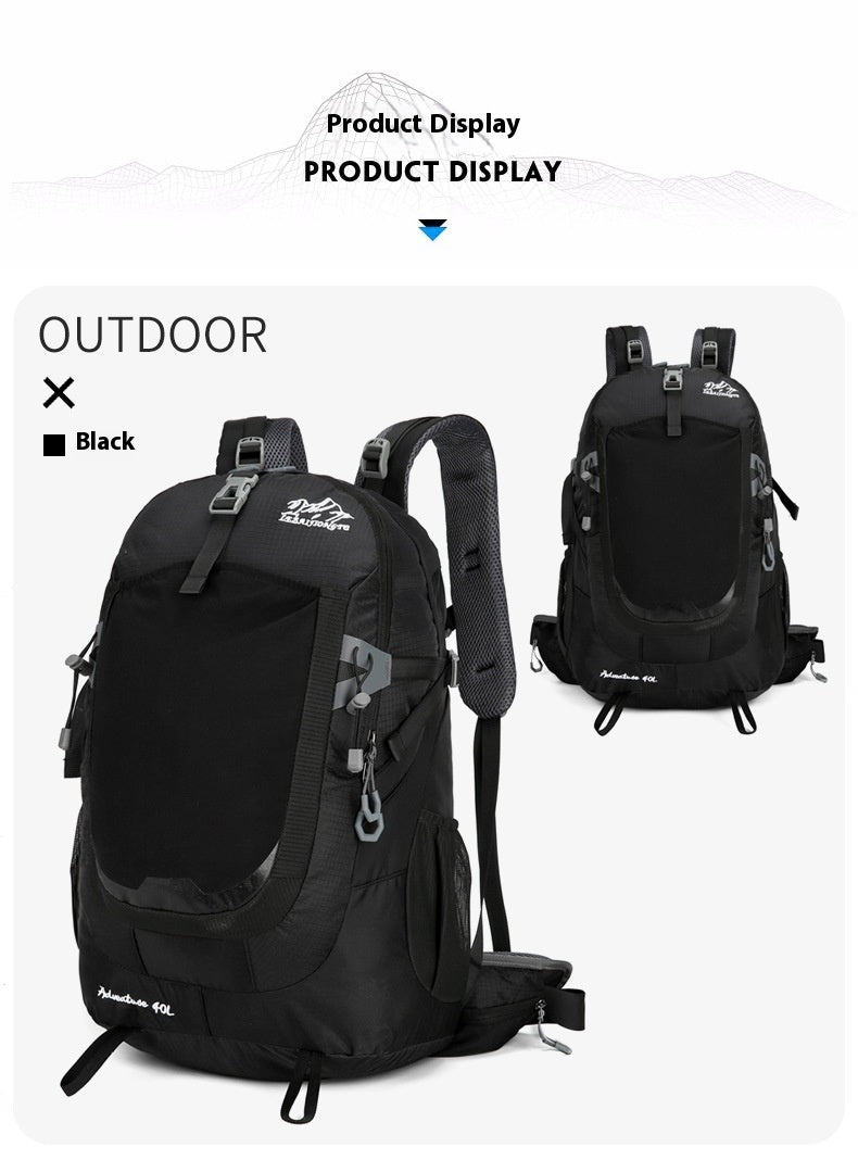 Outdoor Large Capacity Backpack Unisex for Hiking Mountaineering Travel